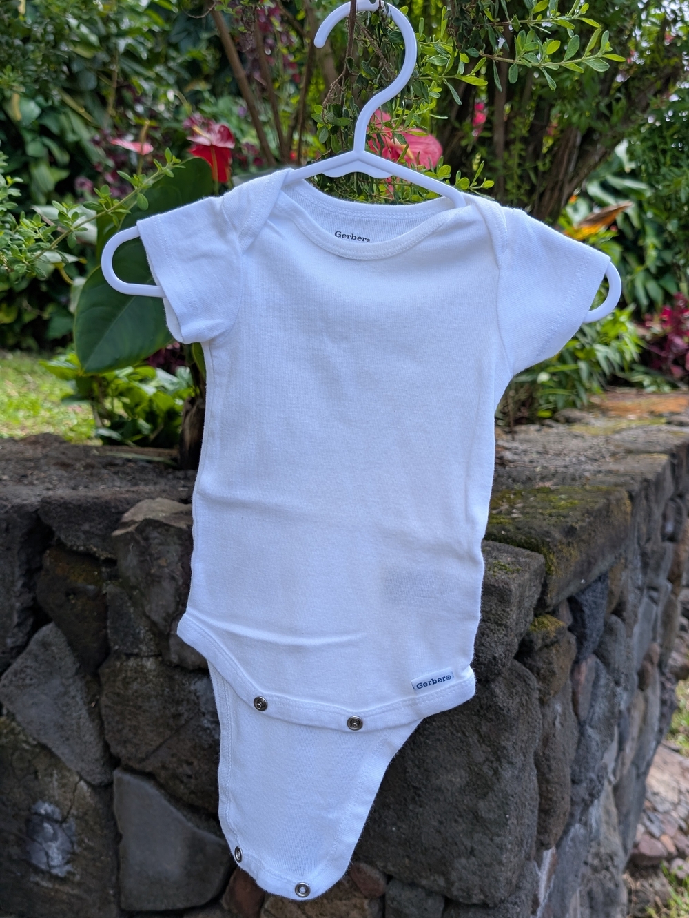 5-Pack White Gerber Onesies! ✨
